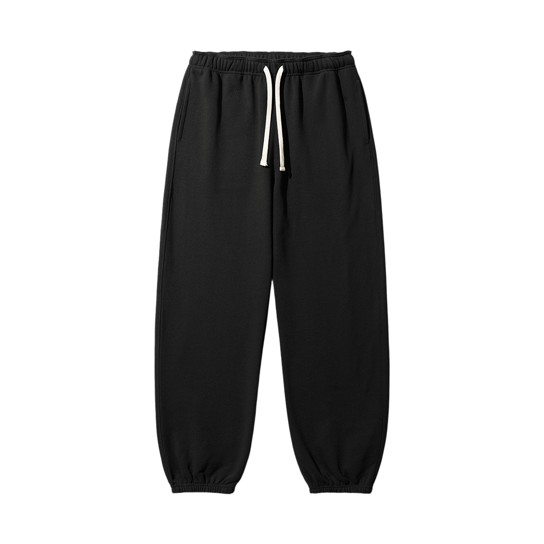 페플 헤비 와이드 조거 스웨트팬츠 블랙 KJLP1562(FP142 Heavy Wide Jogger Sweatpants Black KJLP1562)
