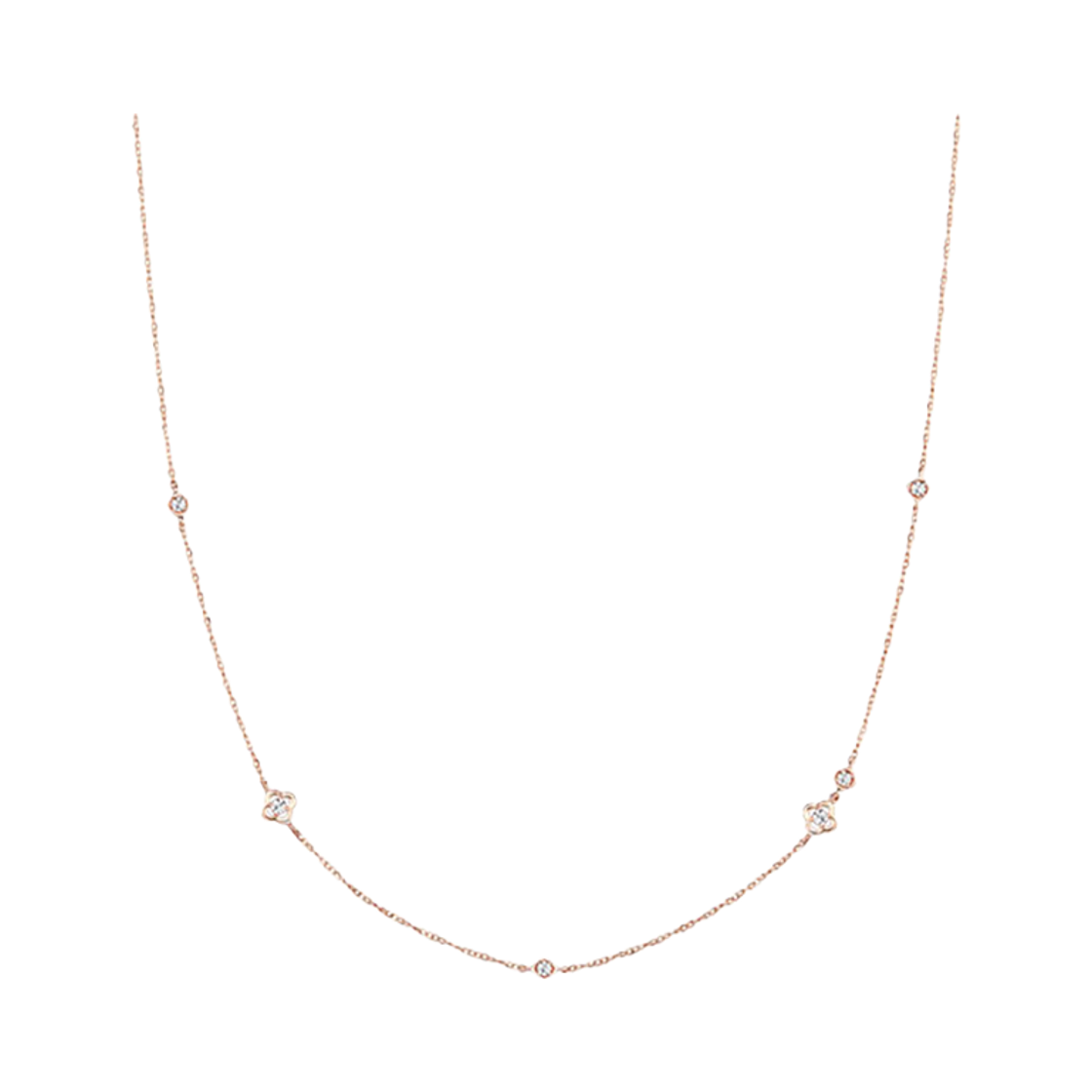 제이에스티나 제이에스티나 CLOVIA 14K 목걸이 (JJCLNQ6B1145R4420)(Jestina Jestina Clovia 14K 목걸이 (Jjclnq6B1145R4420)) - 3