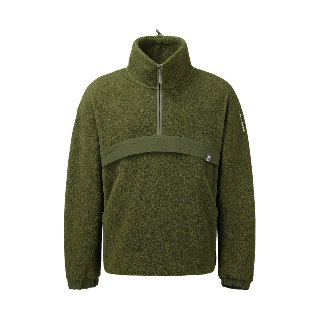 LD0456300 Salomon Heika Fleece Quarter Zip Bright Olive