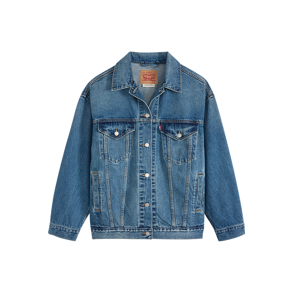 A3472-0019 Levi's XL Trucker Jacket Medium Indigo