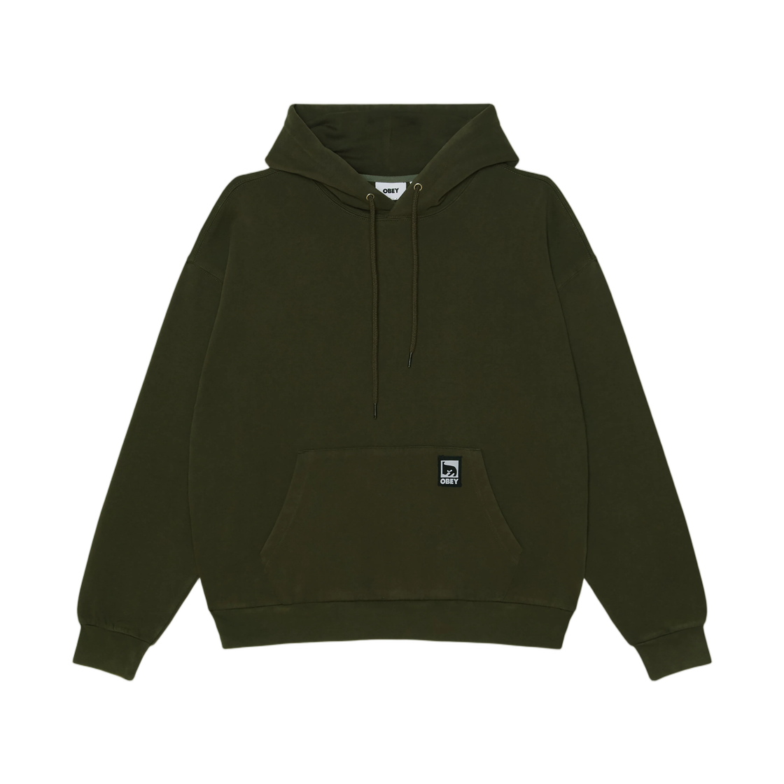 112470274 Obey Post Pullover Dusty Black Olive
