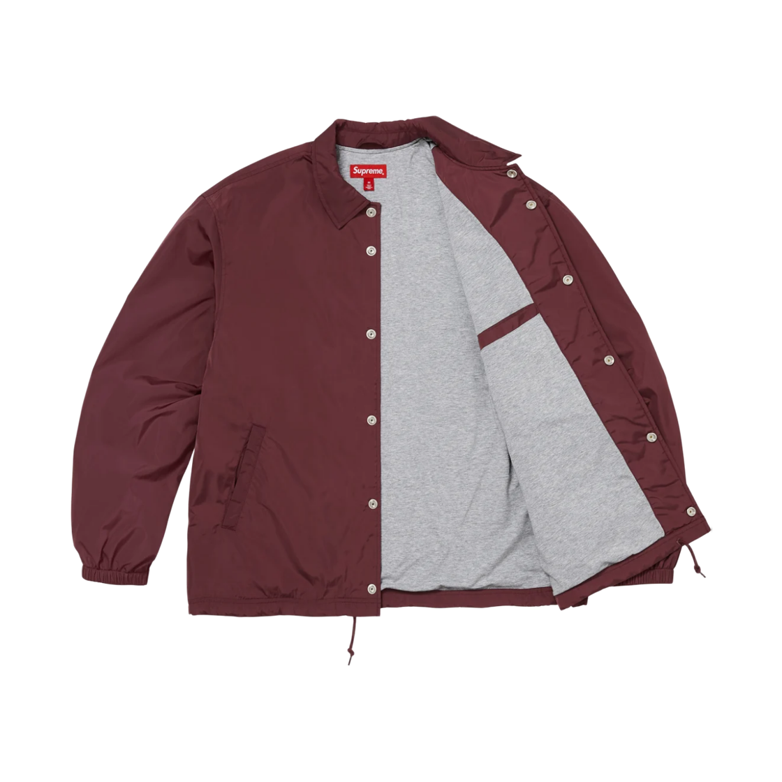 슈프림 코치 자켓 버건디 - 26FW(Supreme Coaches Jacket Burgundy - 26FW) - 3