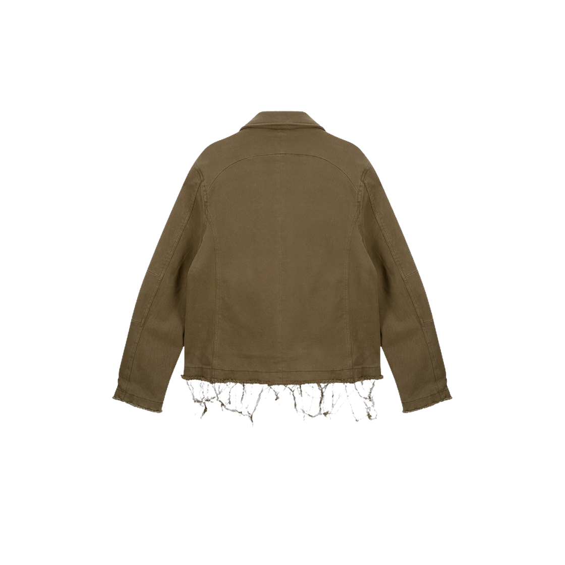 베이컨트 아카이브 레븐 코튼 더블 피코트 브라운(Vacant Archive Men Leven Cotton Double Pea Coat Brown) - 2