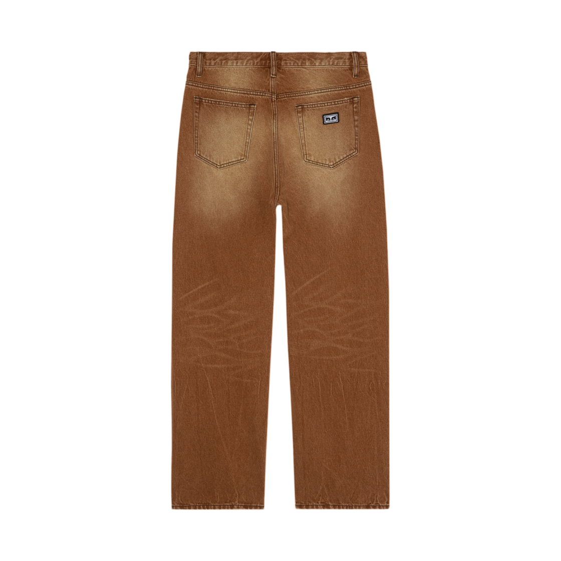 오베이 박스카 스트레이트 레그 데님 아카이브 브라운(Obey Boxcar Straight Leg Denim Archive Brown) - 2