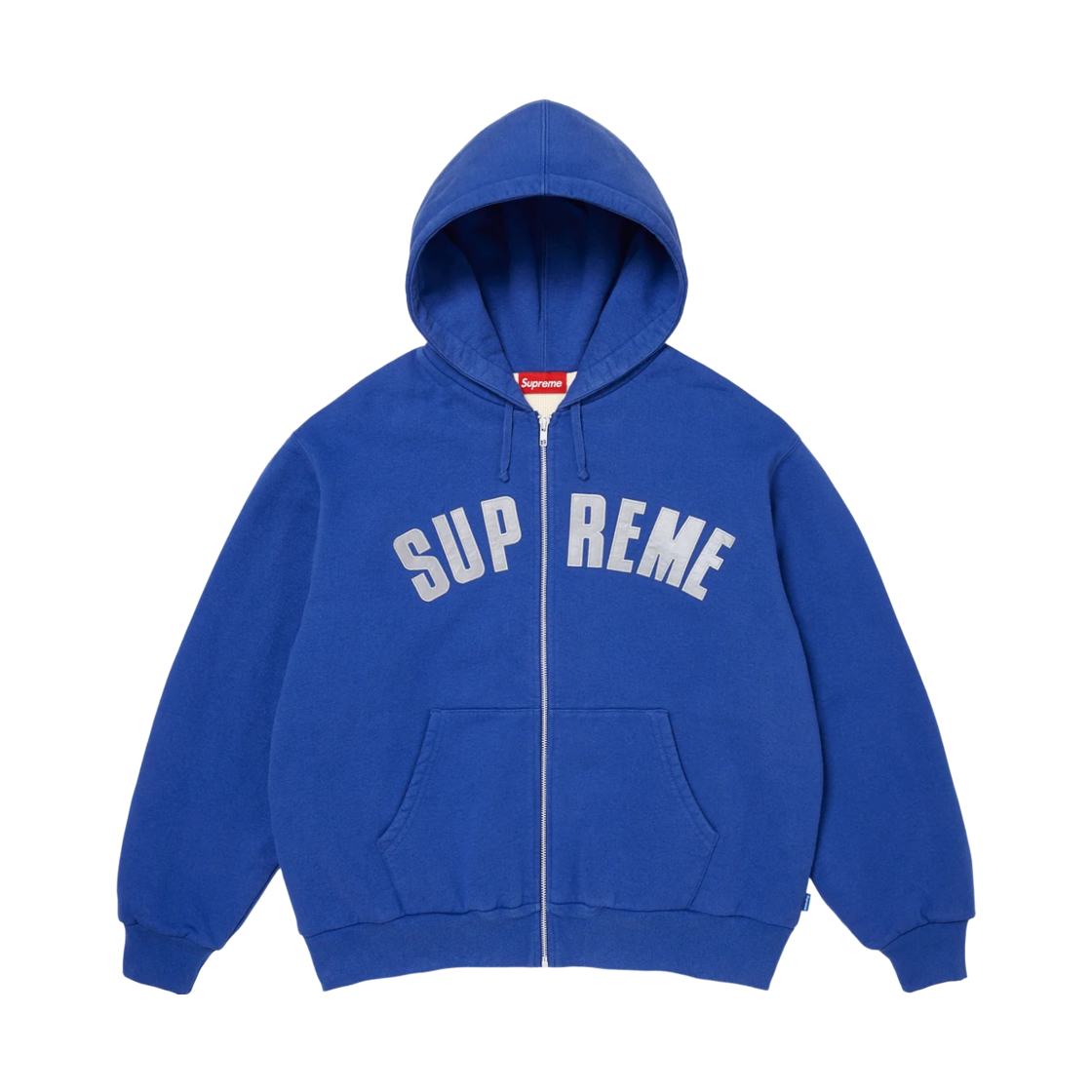 - Supreme Arc Thermal Lined Zip Up Hooded Sweatshirt Royal - 26FW