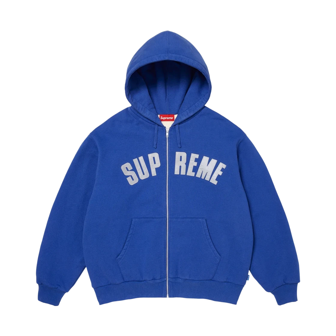 Supreme Supreme Arc Thermal Lined Zip Up Hooded Sweatshirt Royal - 26FW · S
