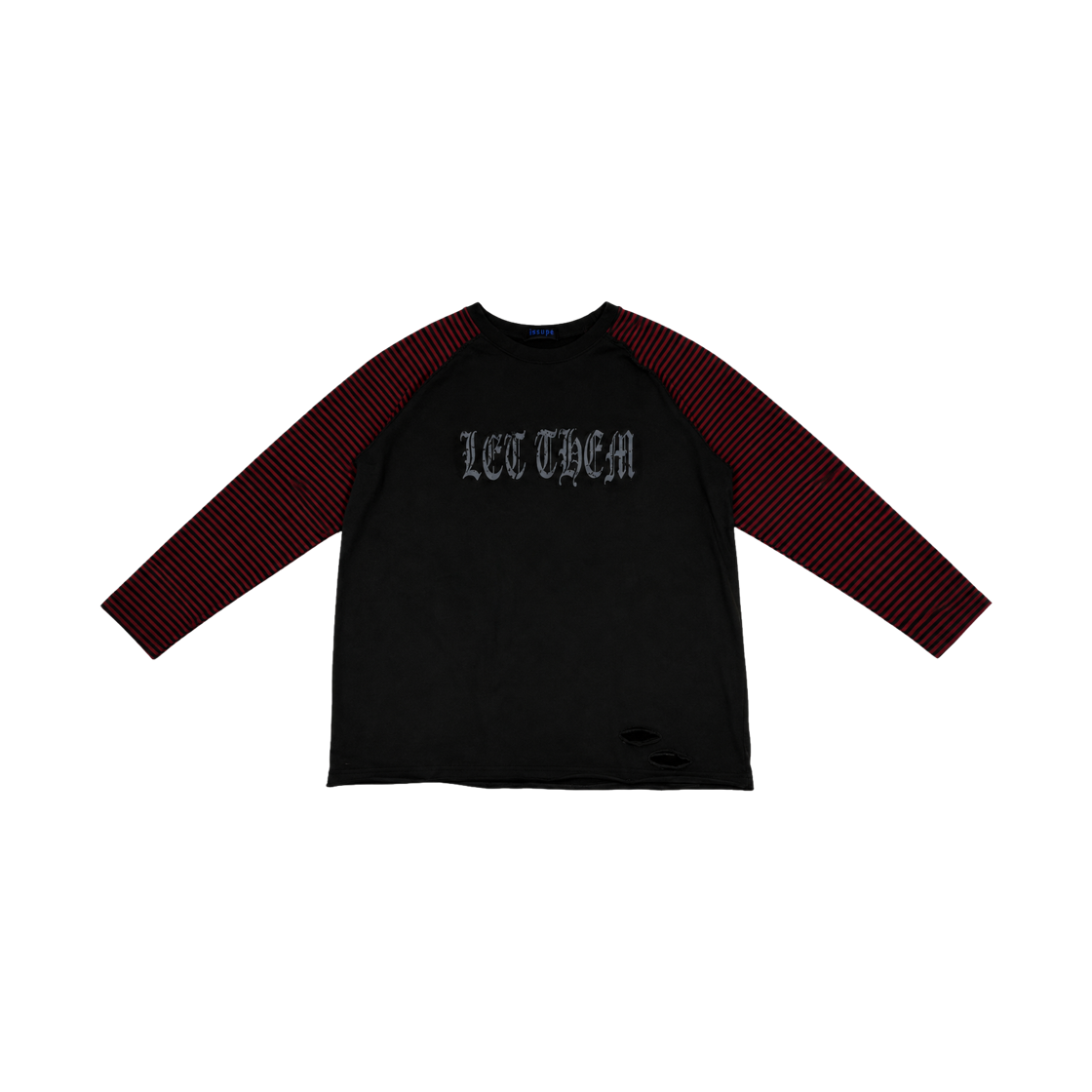 SSERPE26FWT01 SSERPE Let Them Raw Cut Washed Raglan Long Sleeve T