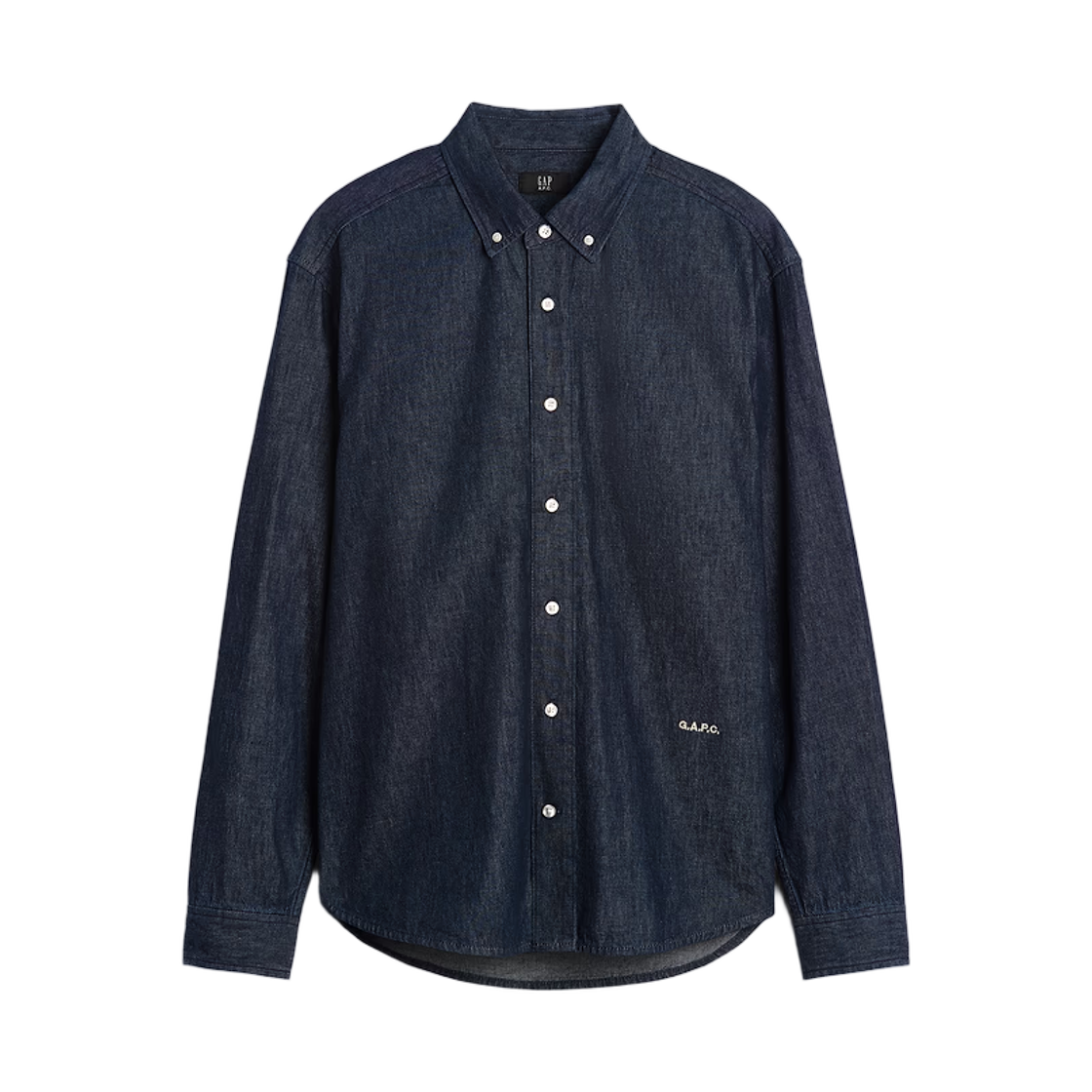 갭 x 아페쎄 데님 릴렉스드 셔츠 린스 머카더(Gap x A.P.C. Denim Relaxed Shirt Rinse Macaurthur) - 1