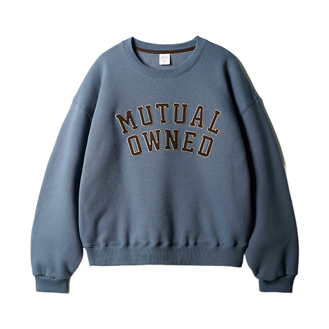 HSMT2717_bluegray_29 JEMUT Owned Crop Sweat Shirts Bluegray HSMT2717
