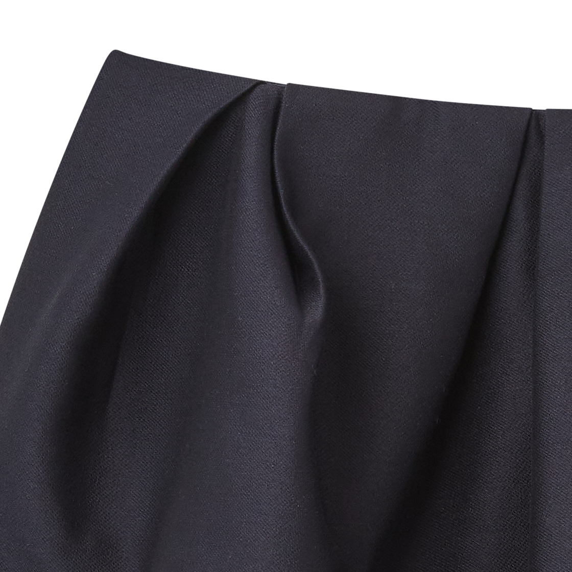 슈슈통 우먼 플리츠 미니 스커트 네이비 블루 - 26FW(Shushu/Tong Women Pleated Mini Skirt Navy Blue - 26FW) - 4