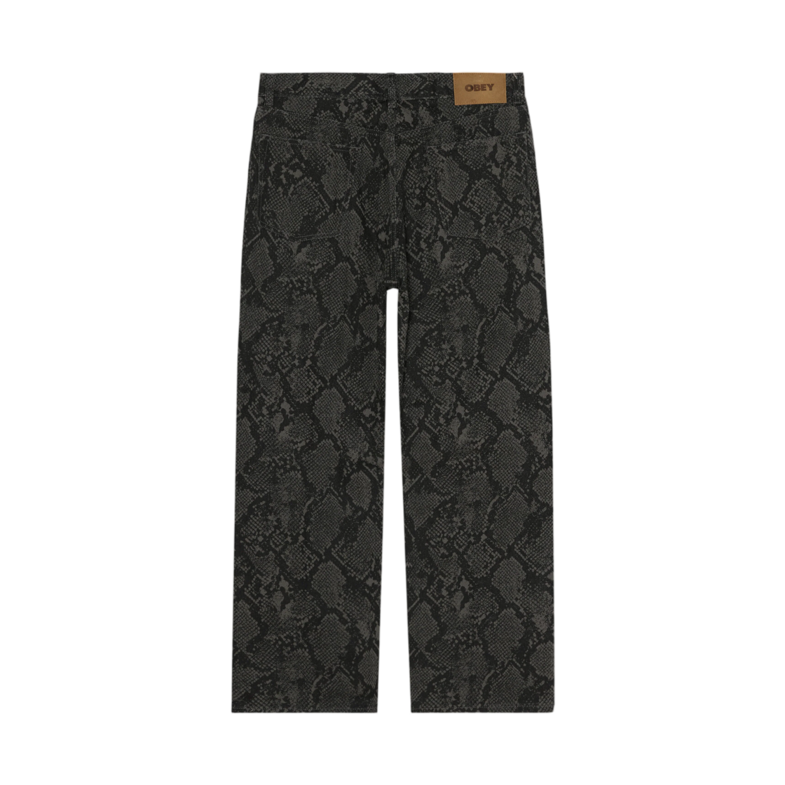 오베이 클래식 배기 데님 스네이크 프린트(Obey Classic Baggy Denim Snake Print) - 2