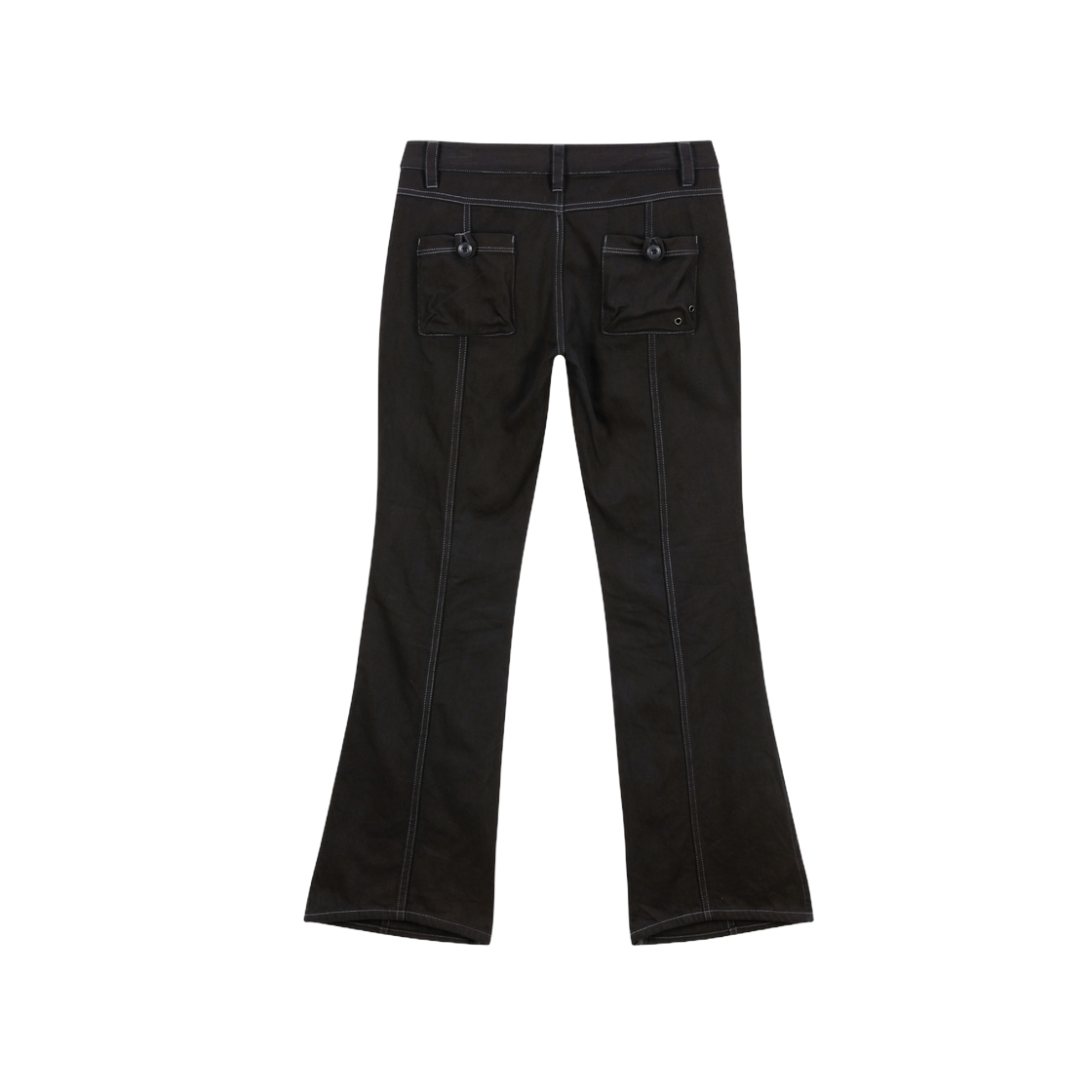 베이컨트 아카이브 메티 코튼 부츠컷 팬츠 블랙(Vacant Archive Meti Cotton Bootcut Pants Black) - 2