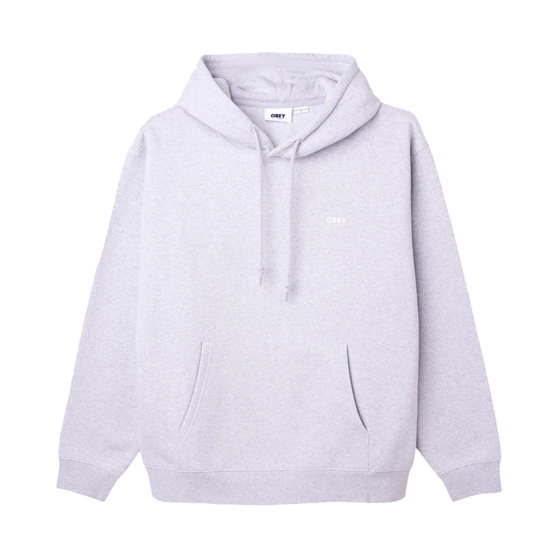 112470216 Obey Established Works Bold II Pullover Ash Grey