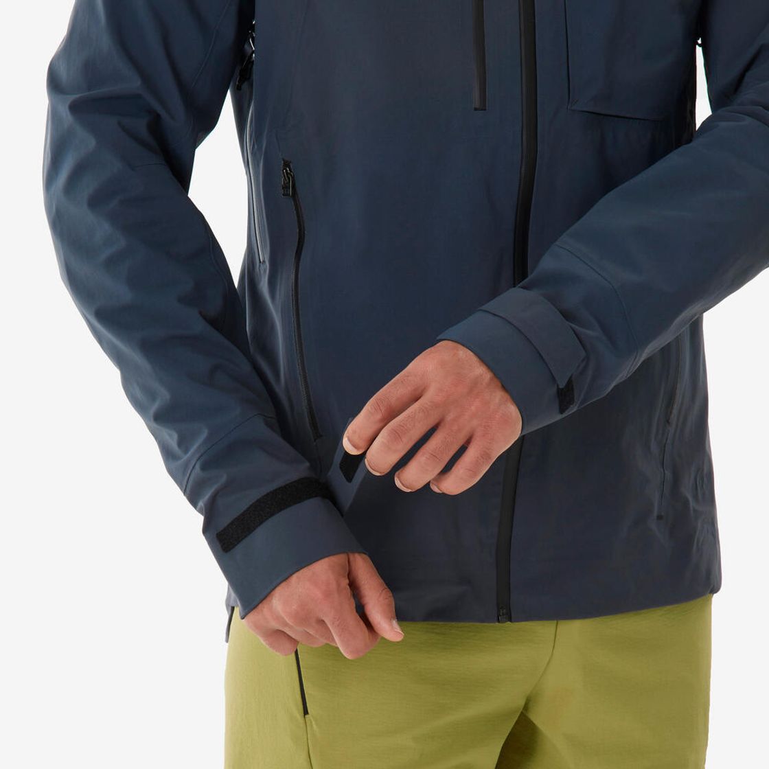 데카트론 남성 경량 방수 등산 재킷 MH900 슬레이트 그레이(Decathlon Men's Lightweight Waterproof Hiking Jacket MH900 Slate Grey) - 8