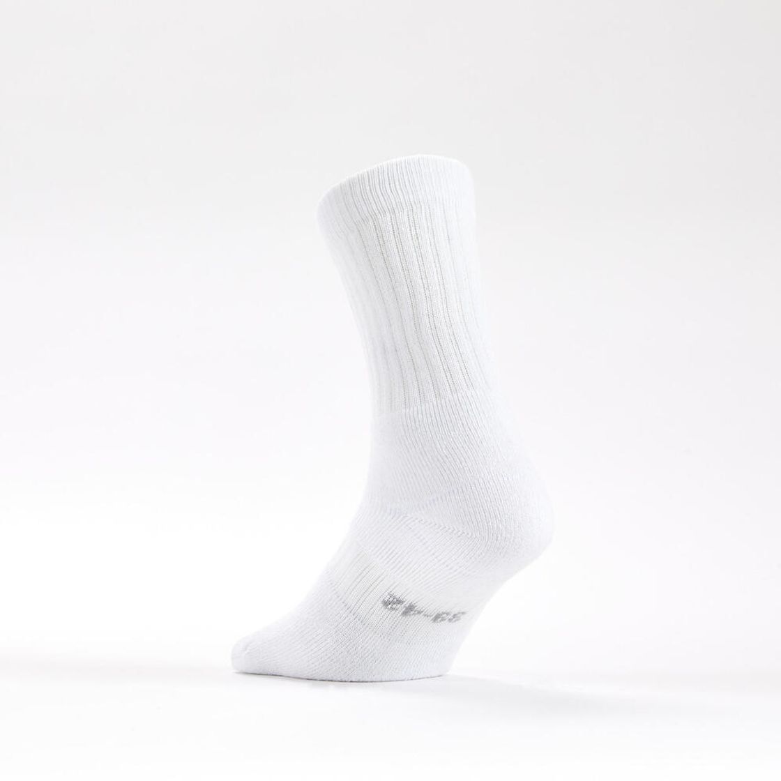 데카트론 라켓 스포츠 도톰한 장목 양말 3켤레 RS500 울트라 화이트(Decathlon Racket Sports Thick Crew Socks 3 Pairs RS500 Ultra White) - 6