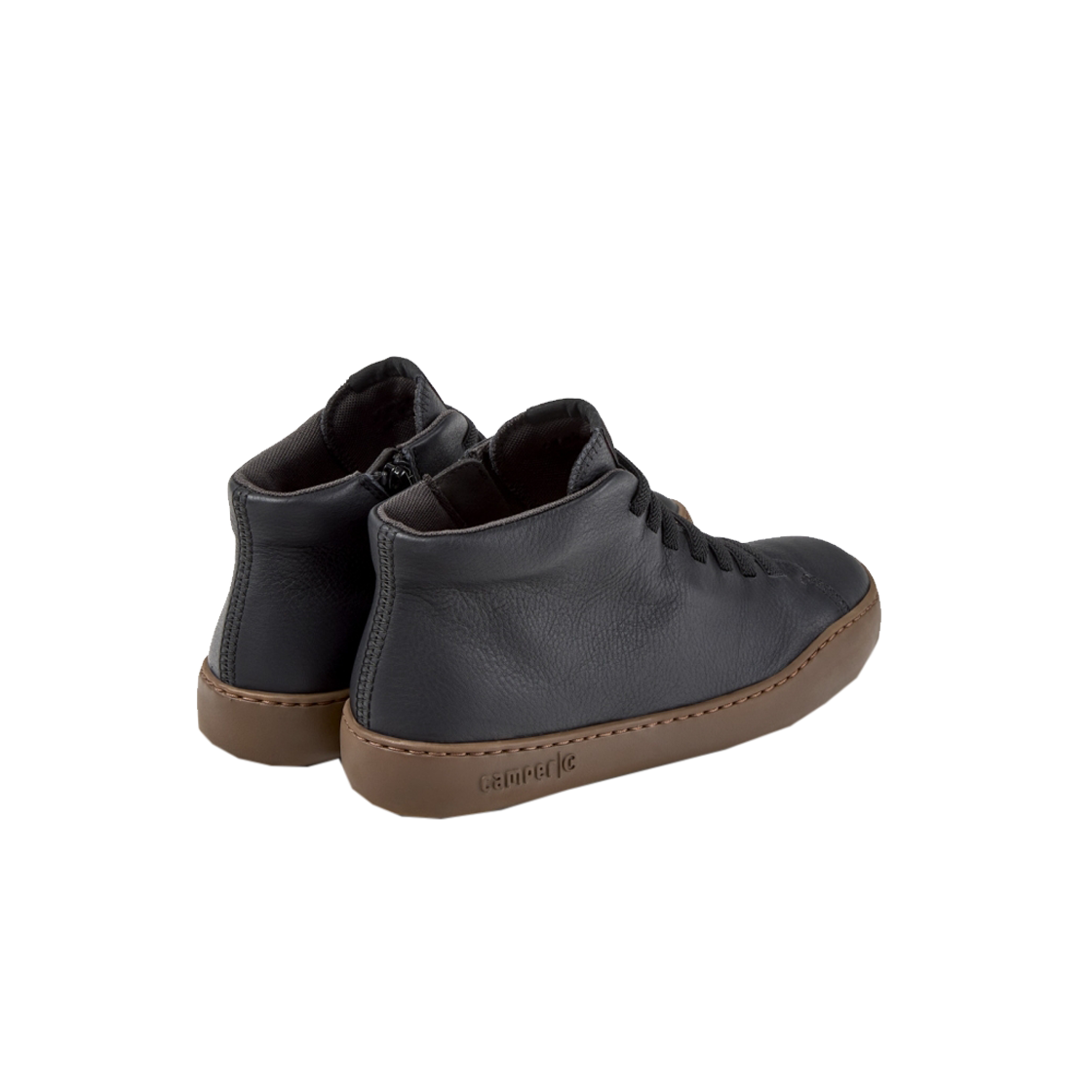 캠퍼 여성 페우 투어링 앵클부츠 블랙(Camper Woman Peu Touring Boots Black) - 4