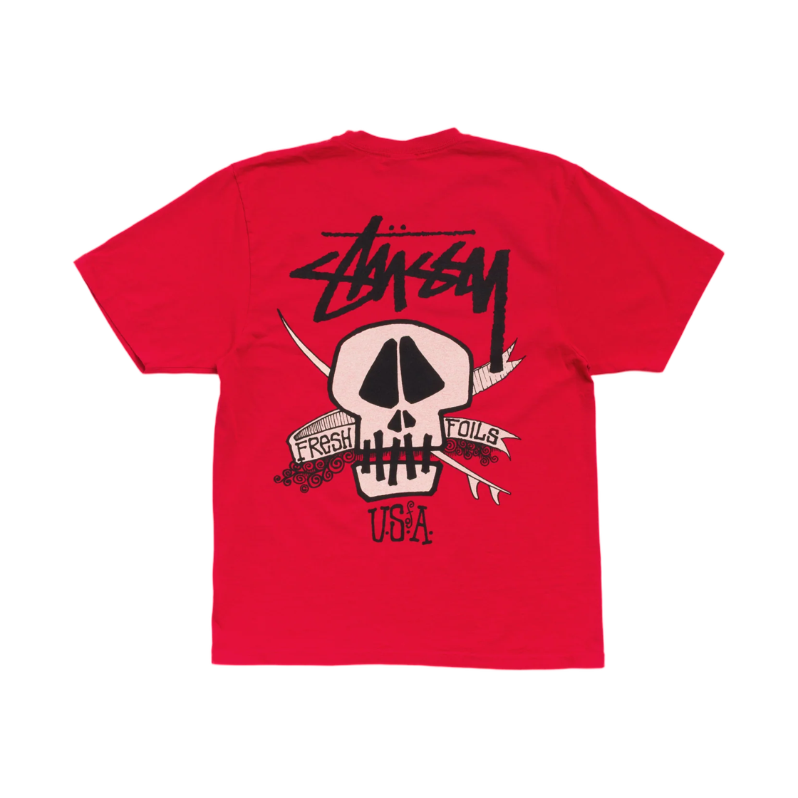 1905216 Stussy Fresh Foils T-Shirt Red