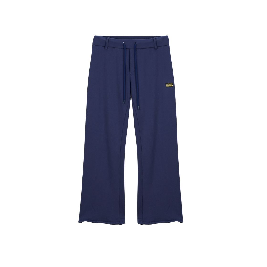 WMK63JPT001NVQQ Vacant Archive Men Workshop Semi Bootcut Sweat Pants Navy