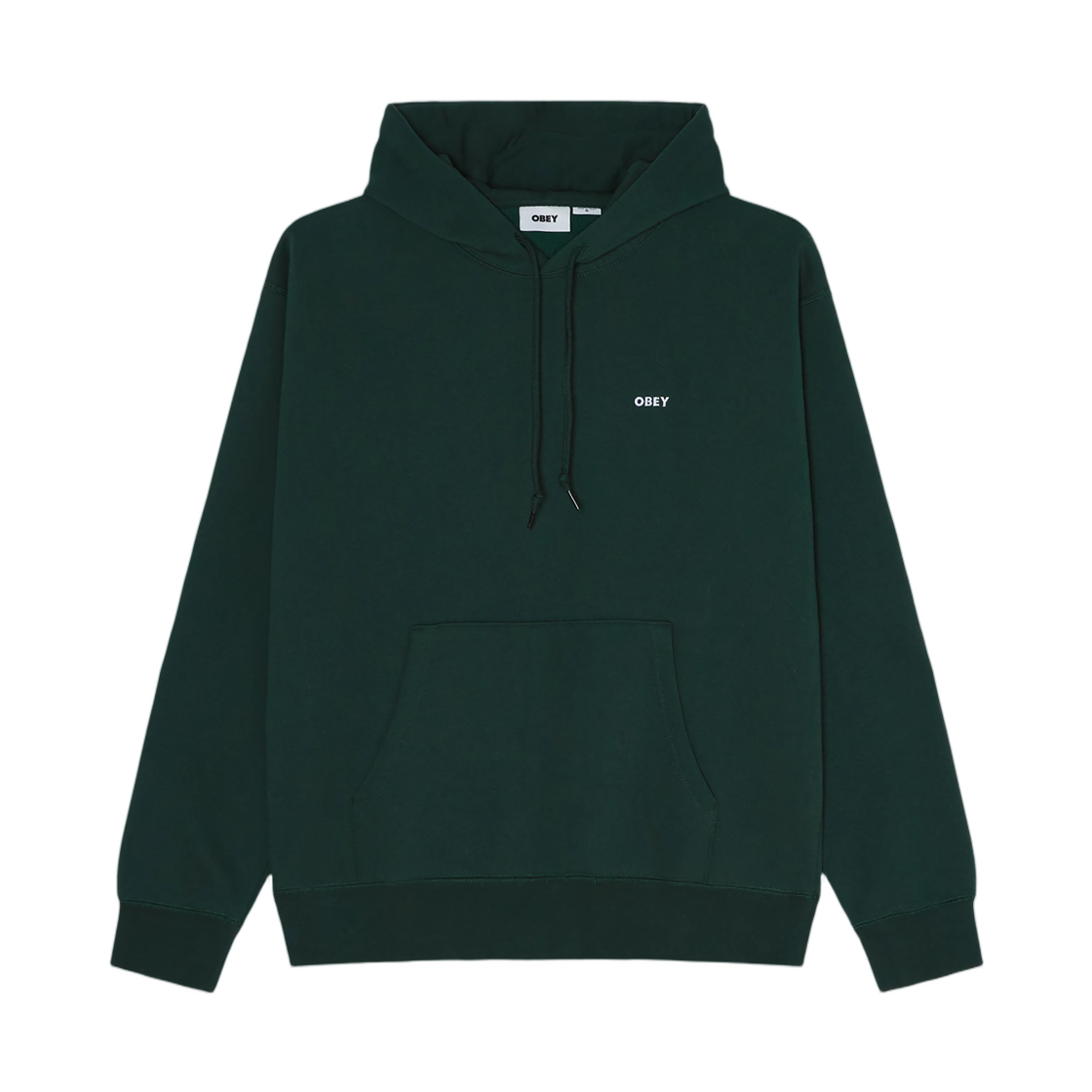 112470216 Obey Established Works Bold II Pullover Green Gables