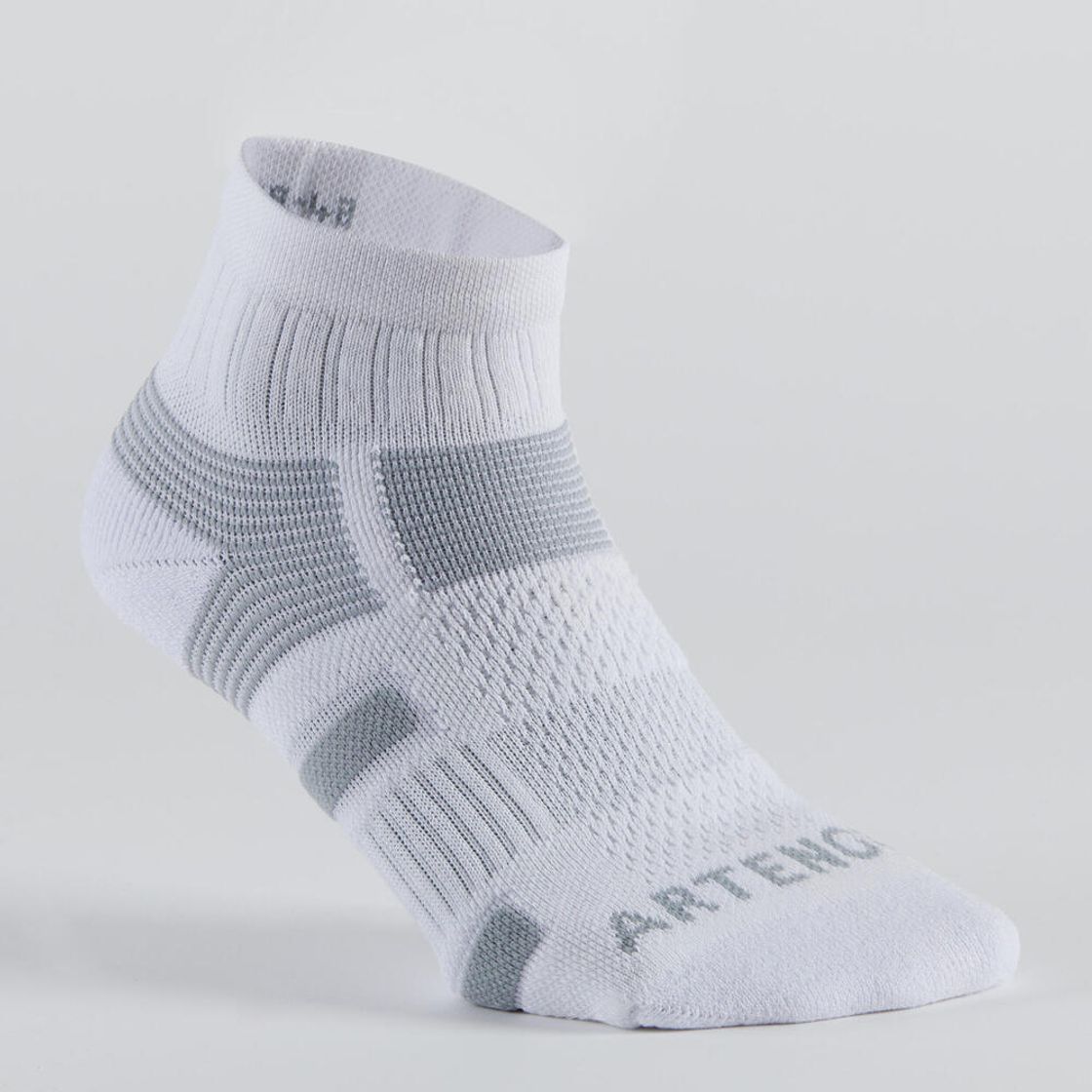 데카트론 라켓 스포츠 중목 양말 3켤레 RS 560 울트라 화이트(Decathlon Racket Sports Mid-Calf Socks 3 Pairs RS 560 Ultra White) - 4