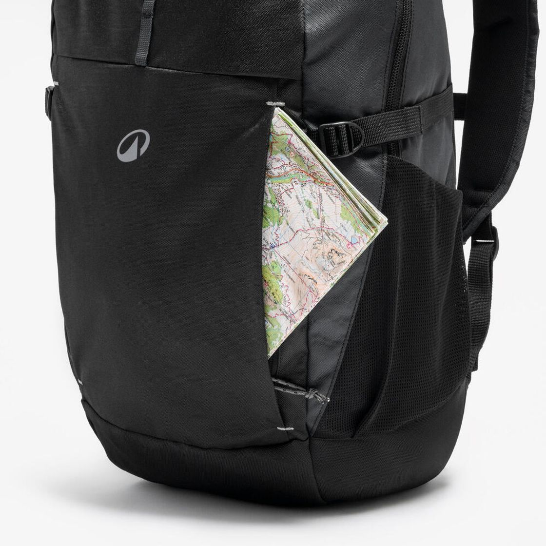 데카트론 하이킹 백팩 27L 아르페나즈 100 카본 그레이(Decathlon Hiking Backpack 27L Arpenaz 100 Carbon Grey) - 6