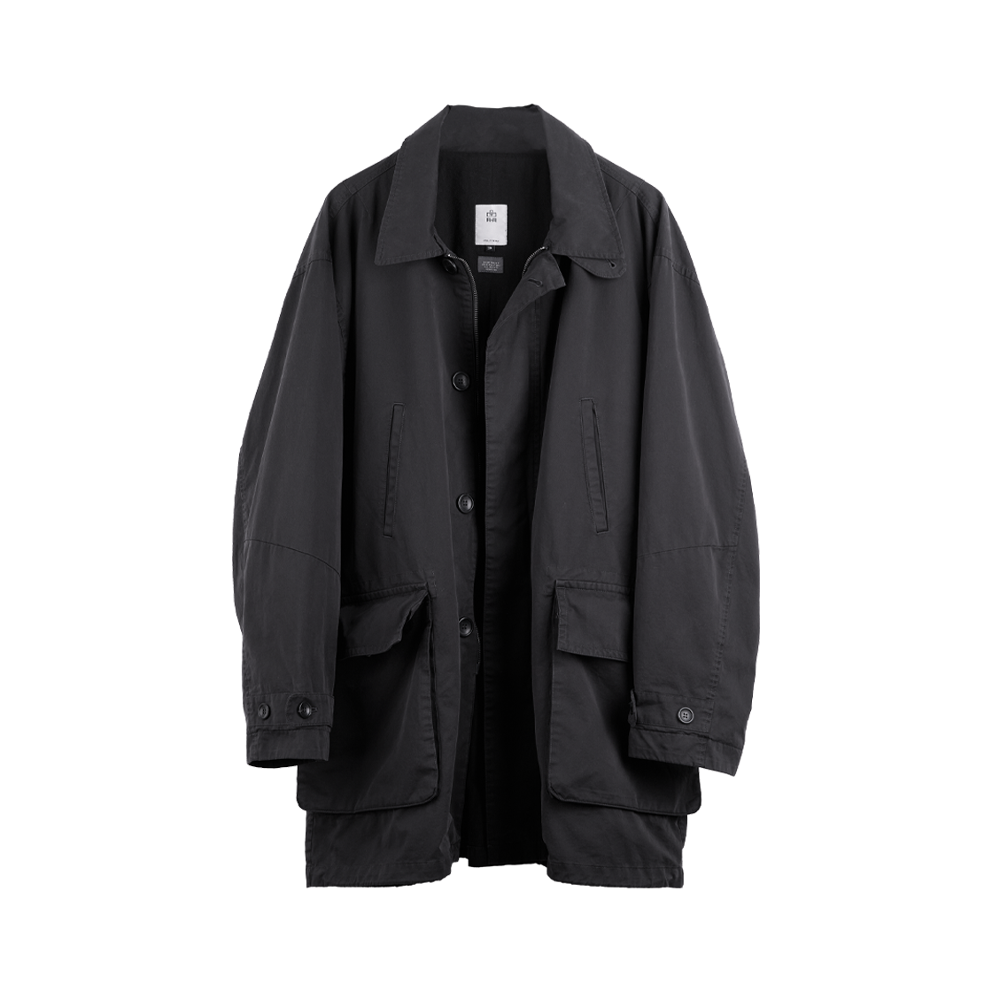 폴리테루 카 코트 1.2v 차콜(Polyteru Car Coat 1.2v Charcoal) - 2