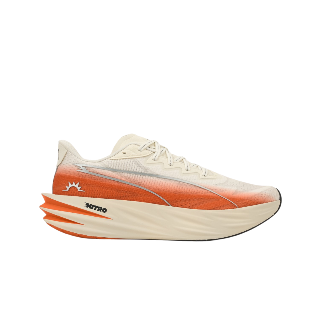 314852-01 Puma x Hello Sunrise Deviate Pure Nitro Warm White Maple Syrup