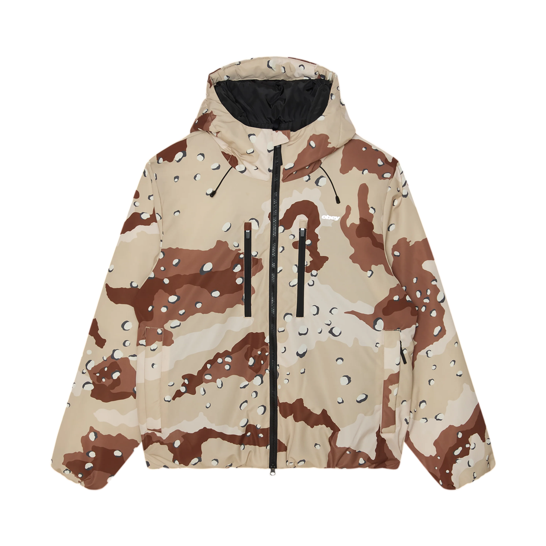 121800634 Obey Noctrax Puffer Desert Camo