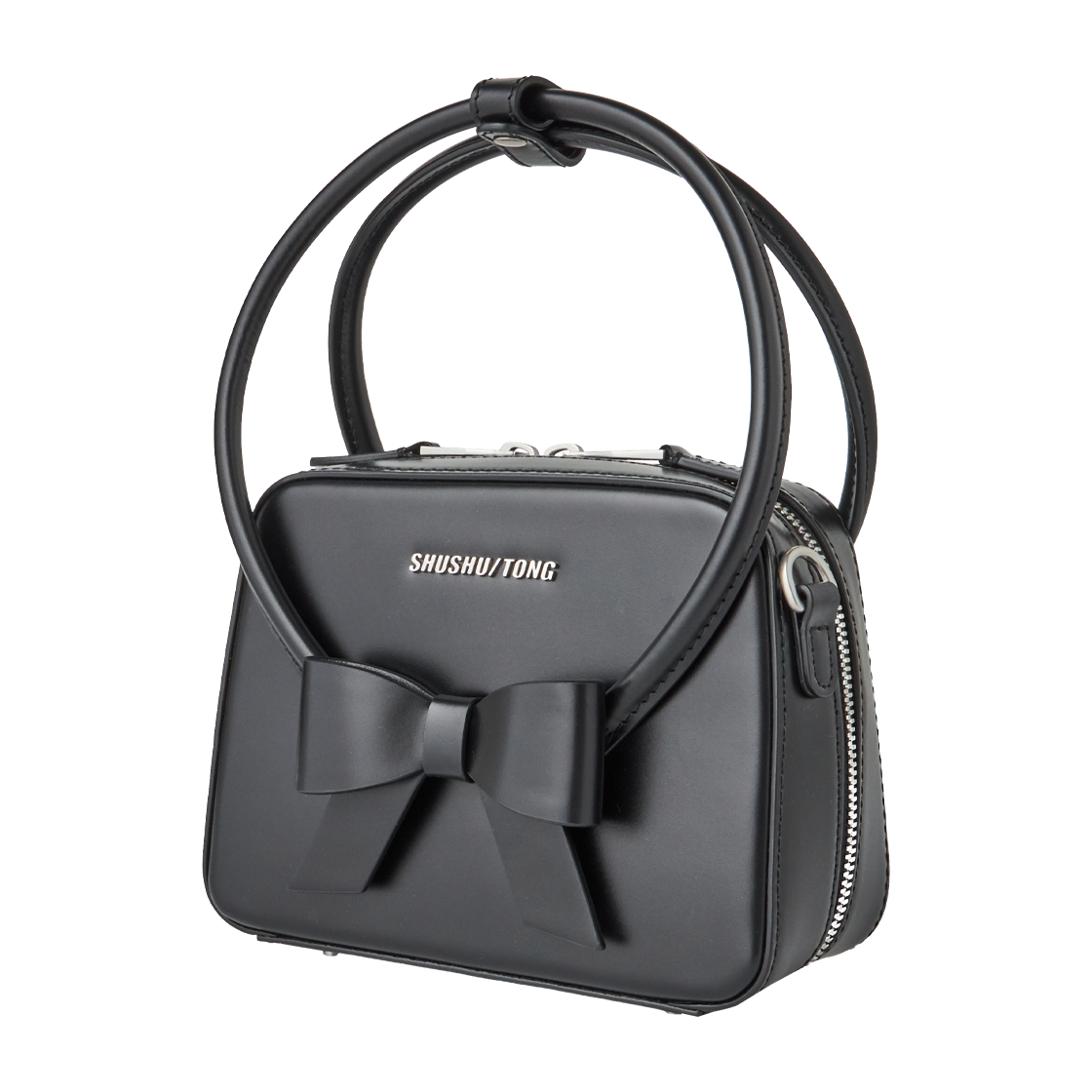 슈슈통 우먼 보우 노트 백 블랙 - 26FW(Shushu/Tong Women Bow Knot Bag Black - 26FW) - 2