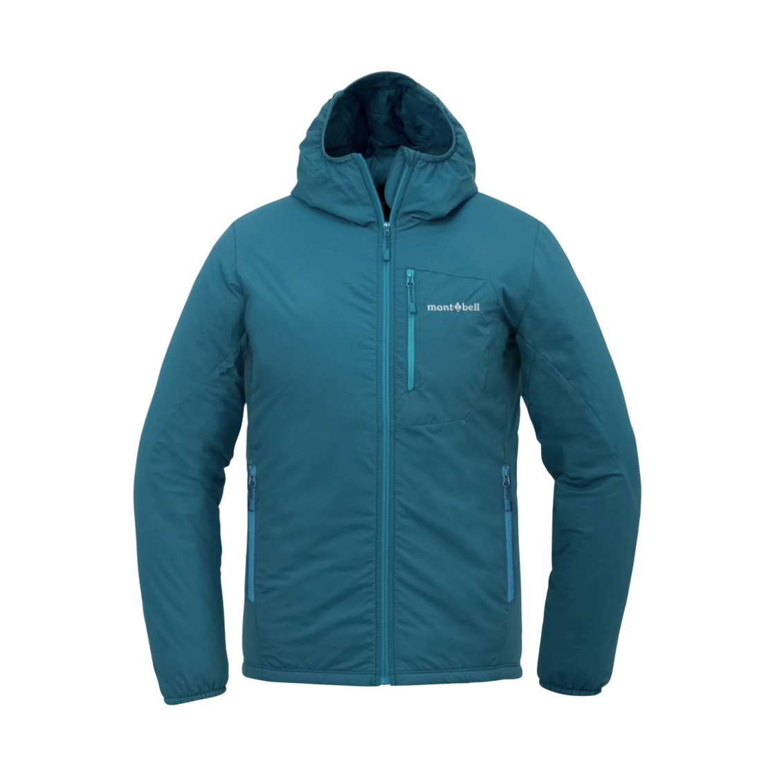 2301436 (W) Montbell EX Light Thermawrap Parka Blue Green