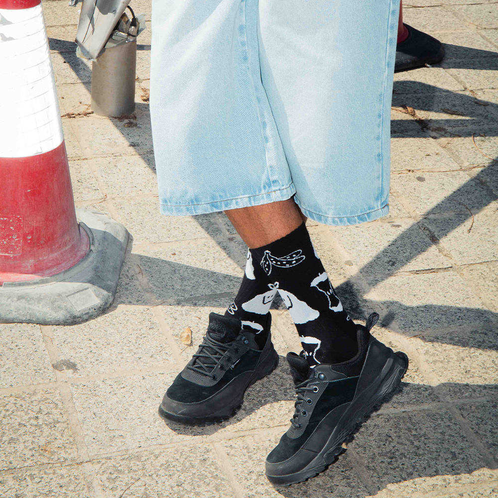 잇마이삭스 Trash 쓰봉 삭스 양말(Eat My Socks Flat Trash) - 5