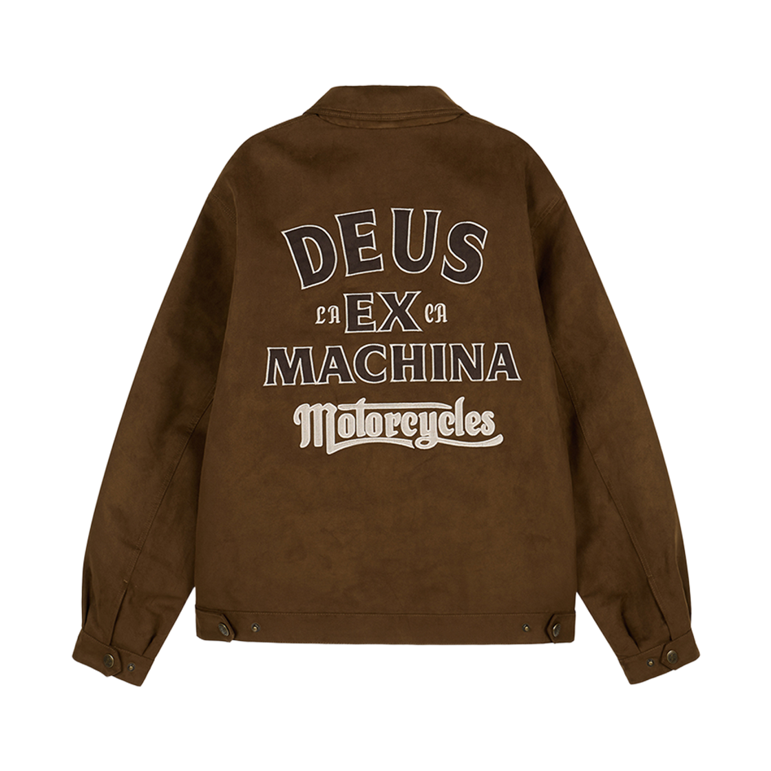 D264UJK221080 [6% 적립] Deus Ex Machina Rider's Friends Jacket Brown