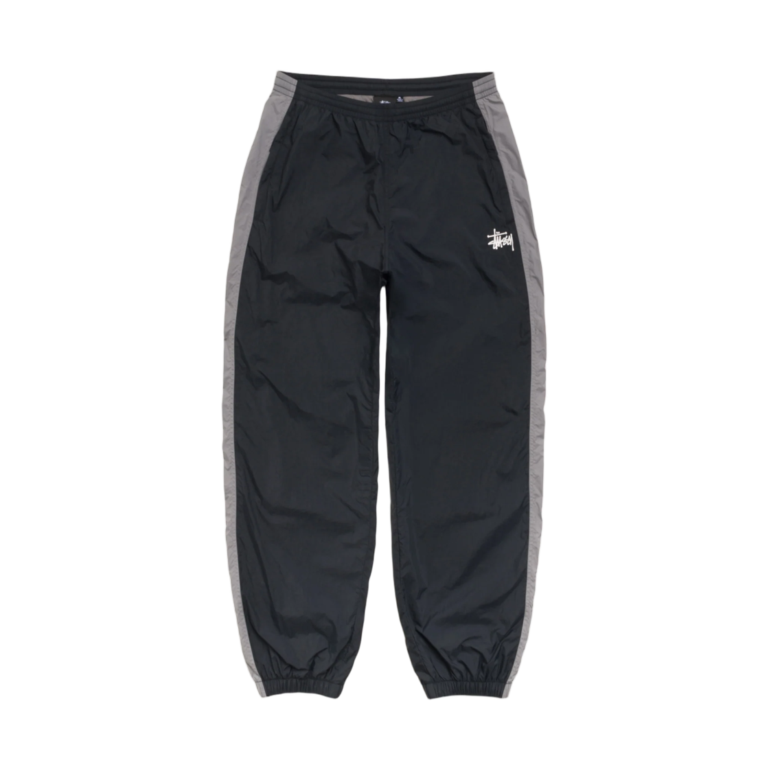 116785 Stussy Side Stripe Track Pants Black