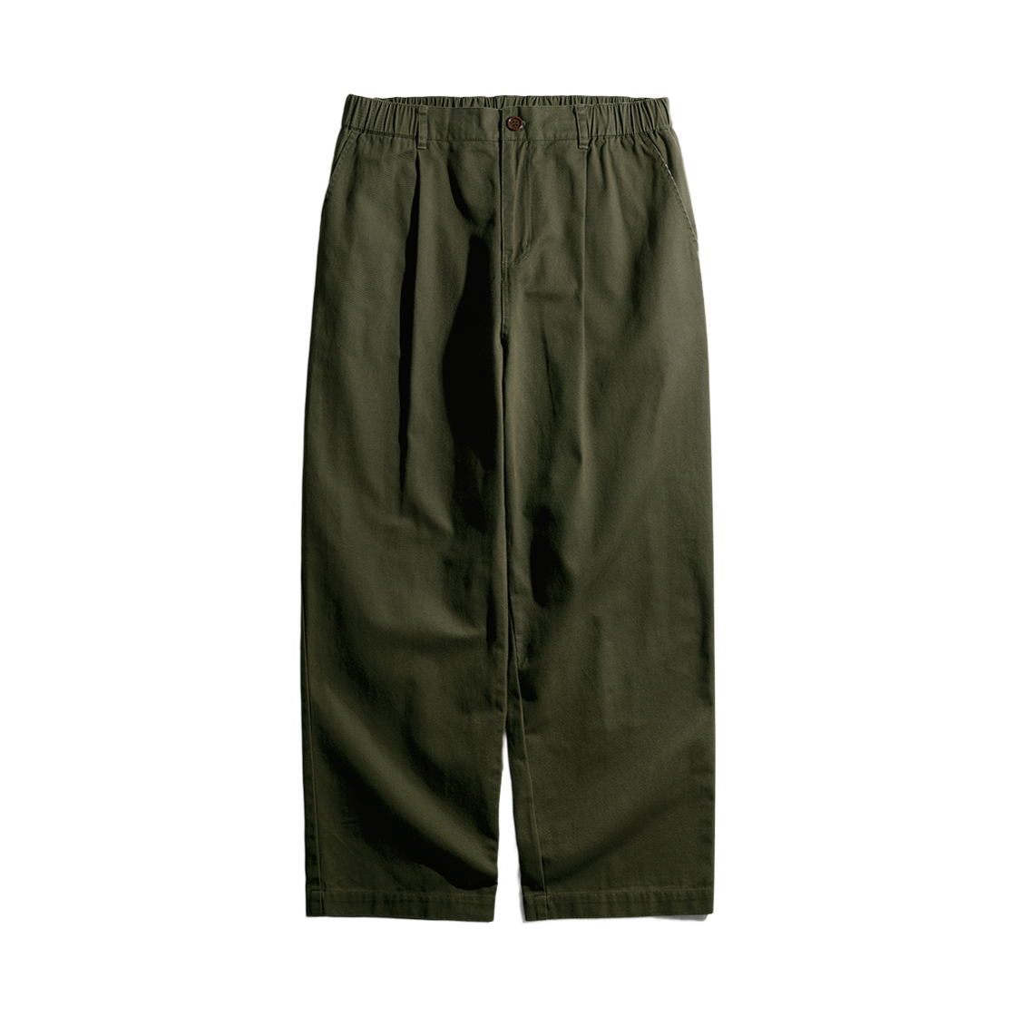 SMLP4580_Khaki_291 PERSTEP Field Chino Wide Pants Khaki SMLP4580