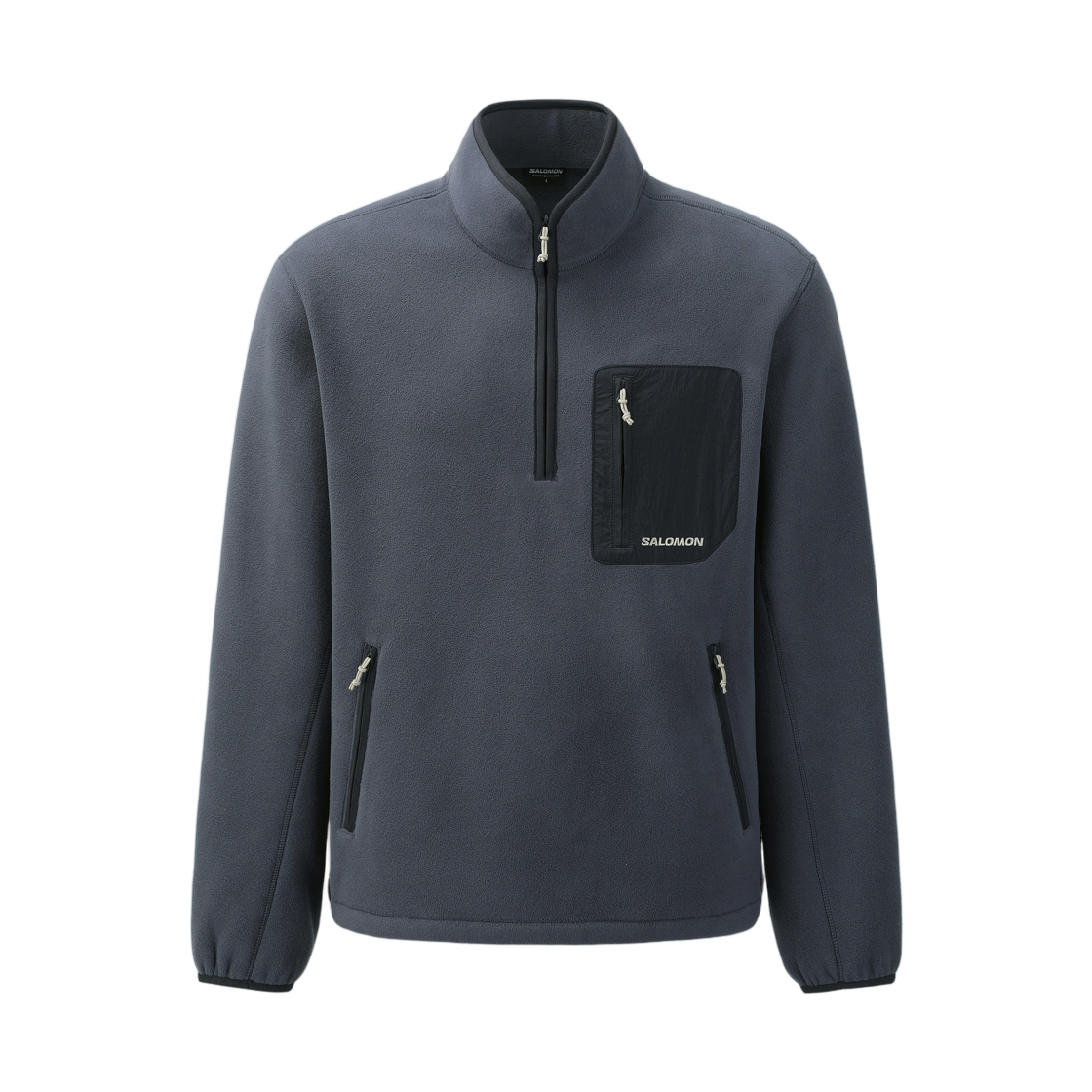 LD0455800 Salomon UNI Calder Fleece Half Zip Grayish Navy
