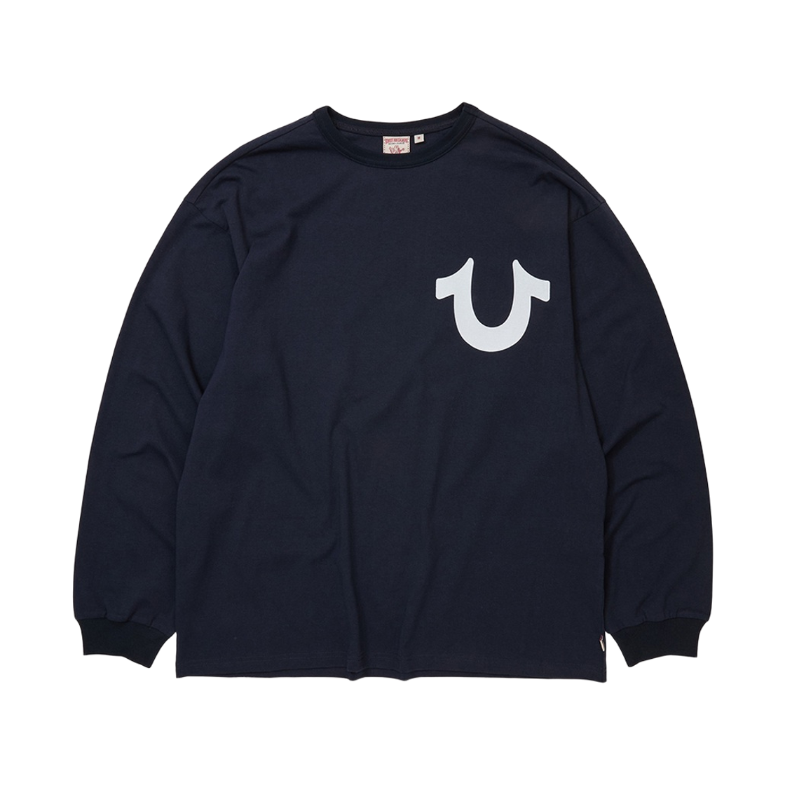트루릴리젼 빅 홀스슈 롱슬리브 - 네이비(True Religion Big Horseshoe Long Sleeve - Navy)