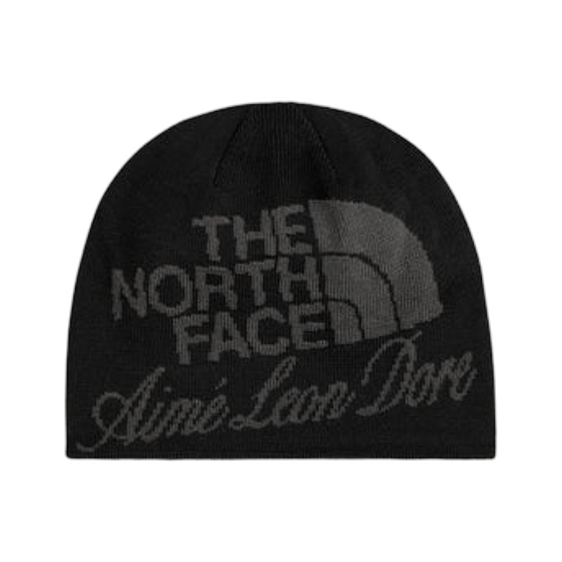 - Aime Leon Dore x The North Face Jacquard Beanie TNF Black