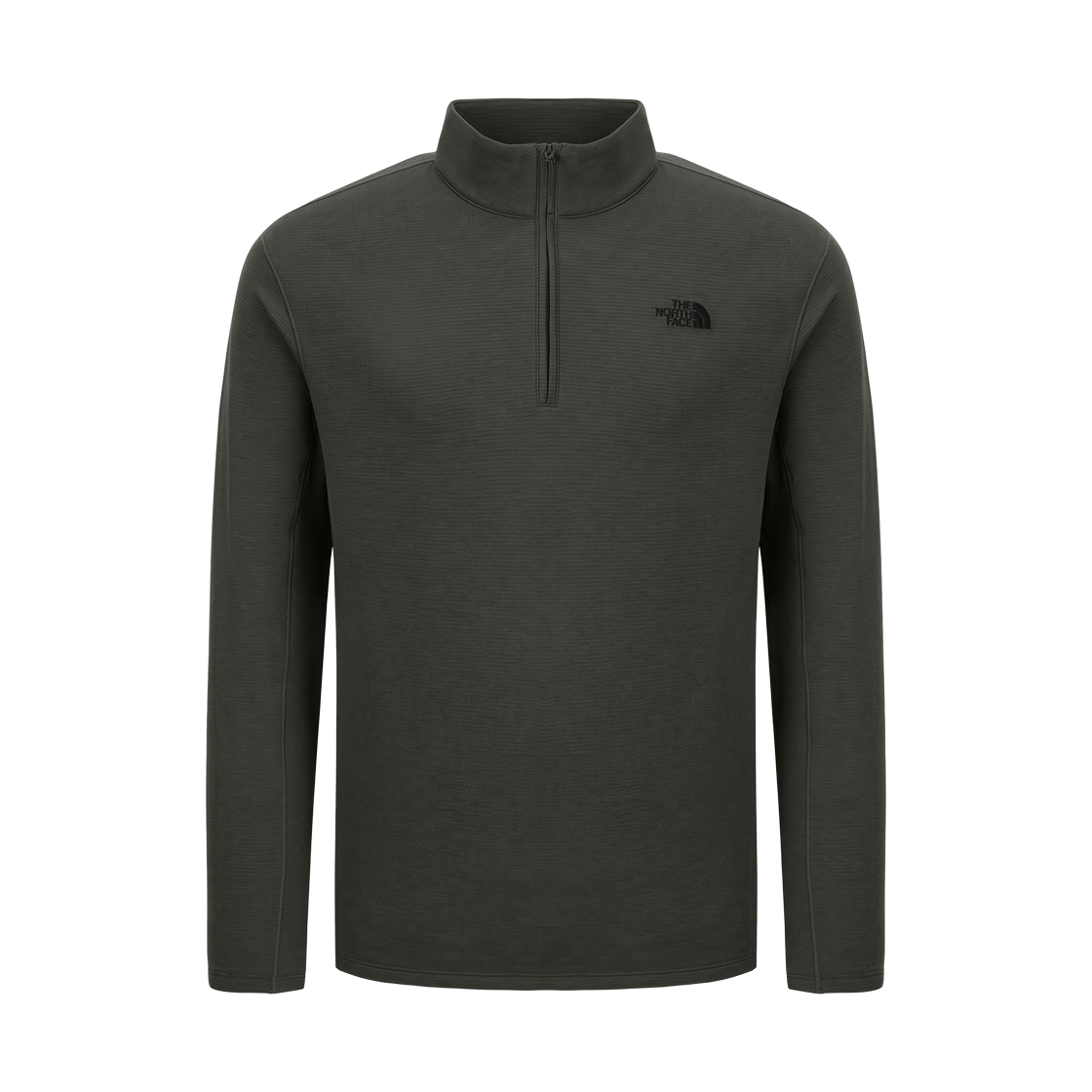 NT7LS52B The North Face Forge L/S Zip T-Shirt Sepia - 26FW