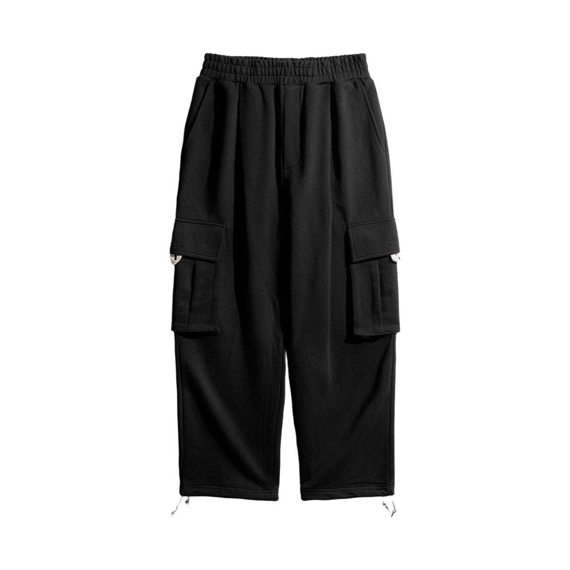 HYLP4573_black_291 PERSTEP Sloppy Cargo Sweat Pants Black HYLP4573