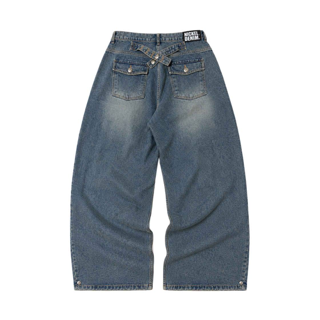 닉켈 플랩포켓 데님팬츠(NICKEL FLAP POCKET DENIM PANTS) - 2