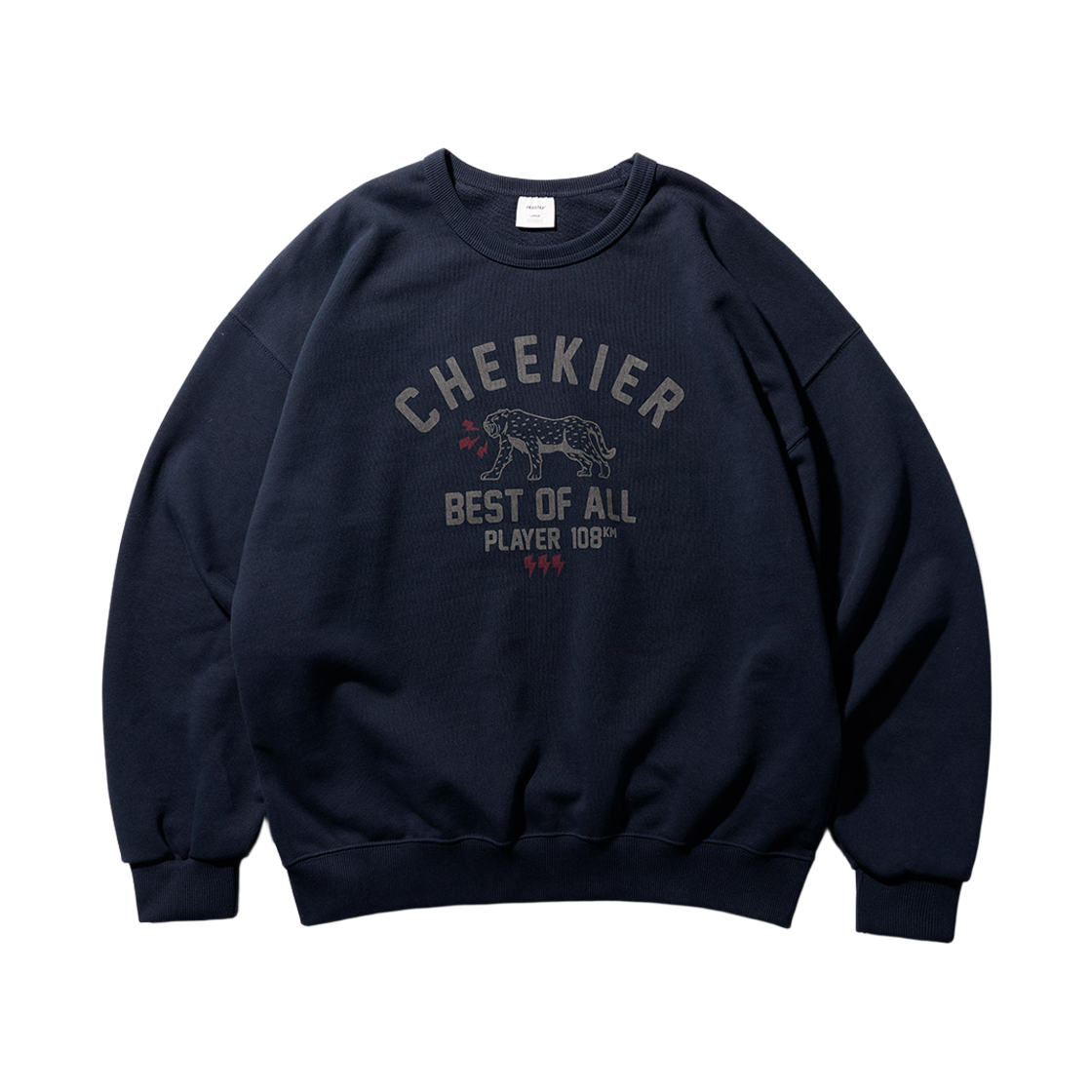 BJMT4680_Navy_291 PERSTEP Of All Player Heavy Weight Sweat Shirt Navy BJMT4680