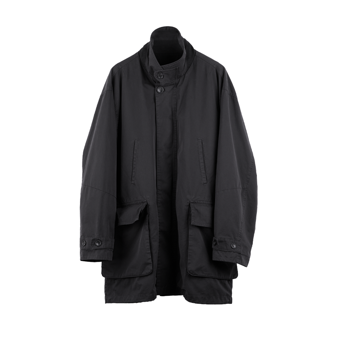 폴리테루 카 코트 1.2v 차콜(Polyteru Car Coat 1.2v Charcoal) - 1