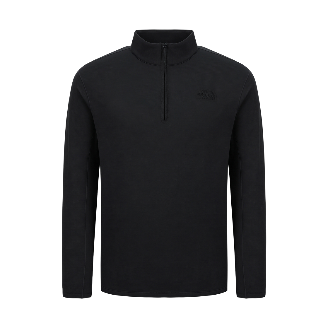 NT7LS52A The North Face Forge L/S Zip T-Shirt Black - 26FW