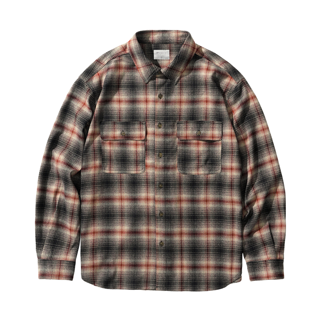 SJLS1598_oxblood_29 FP142 Plaid Check Shirt Oxblood SJLS1598