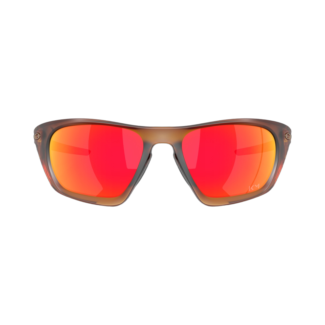 OO9431-1660 Oakley Lateralis Matte Dark Amber Frame Prizm Ruby Lenses High Bridge Fit