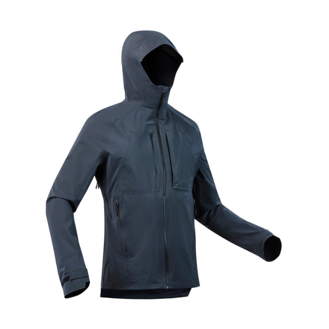 데카트론 남성 경량 방수 등산 재킷 MH900 슬레이트 그레이(Decathlon Men's Lightweight Waterproof Hiking Jacket MH900 Slate Grey)