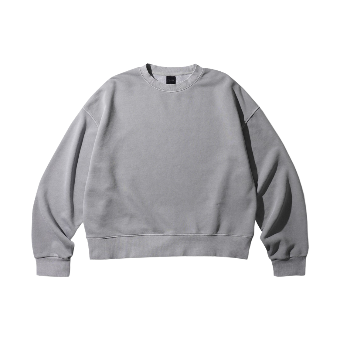 KJMT6899_ashgray_29 EZKATON Ez Crop Pigment Sweatshirts Ashgray KJMT6899