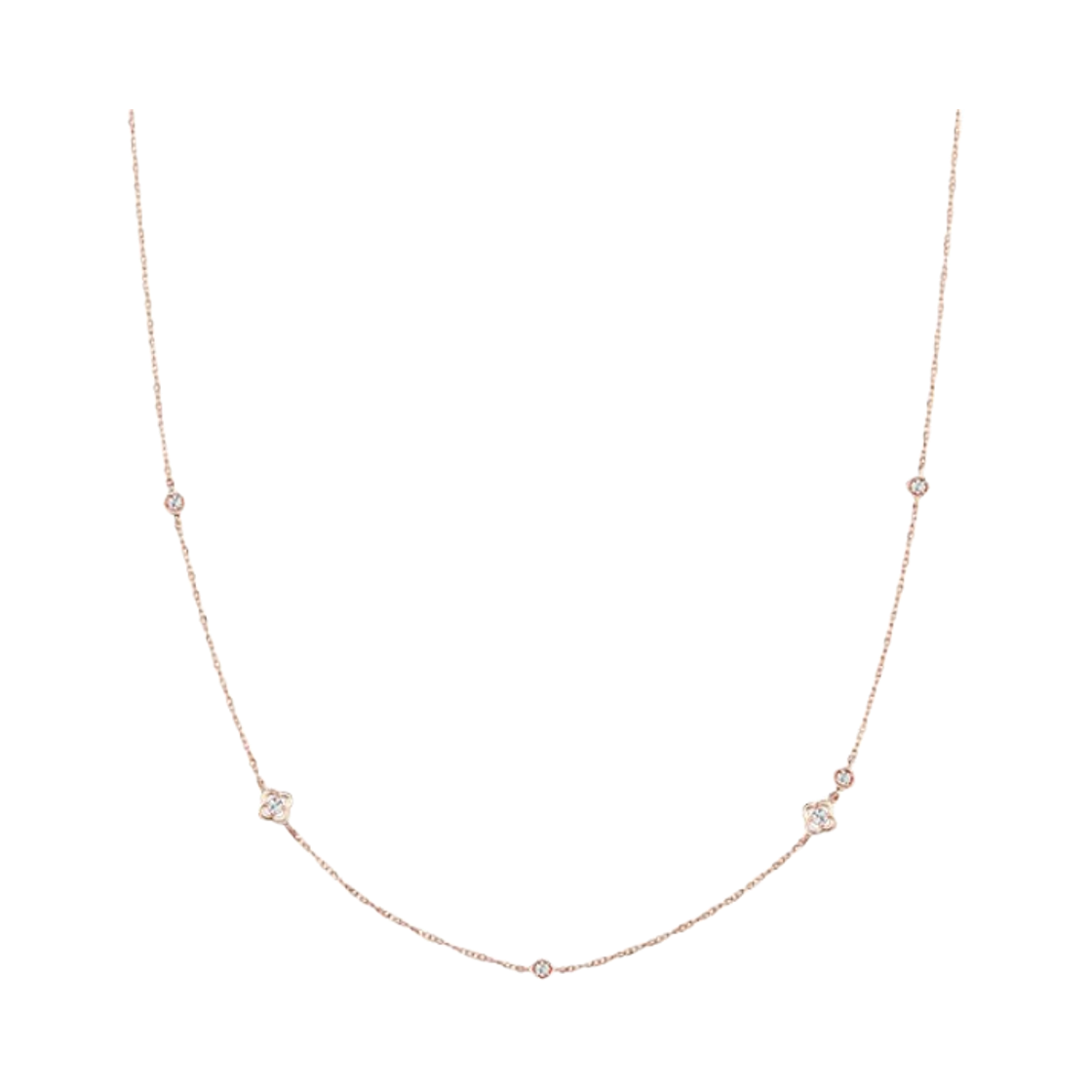 제이에스티나 제이에스티나 CLOVIA 14K 목걸이 (JJCLNQ6B1145R4420)(Jestina Jestina Clovia 14K 목걸이 (Jjclnq6B1145R4420)) - 2