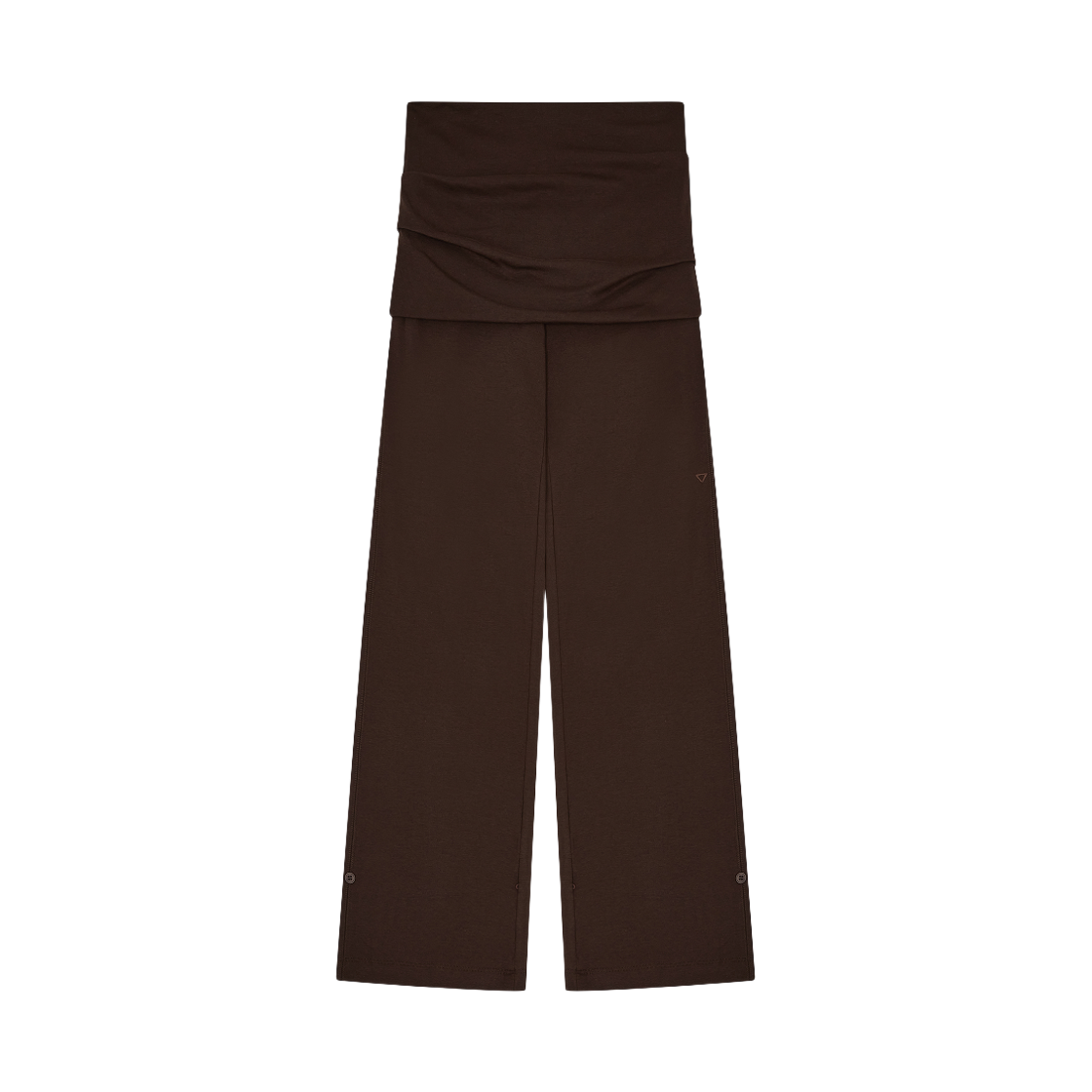 베리시 이즈핏 폴드오버 드레이프 팬츠 다크 브라운(Verish EASE FIT Foldover Draped Pant Dark Brown) - 1