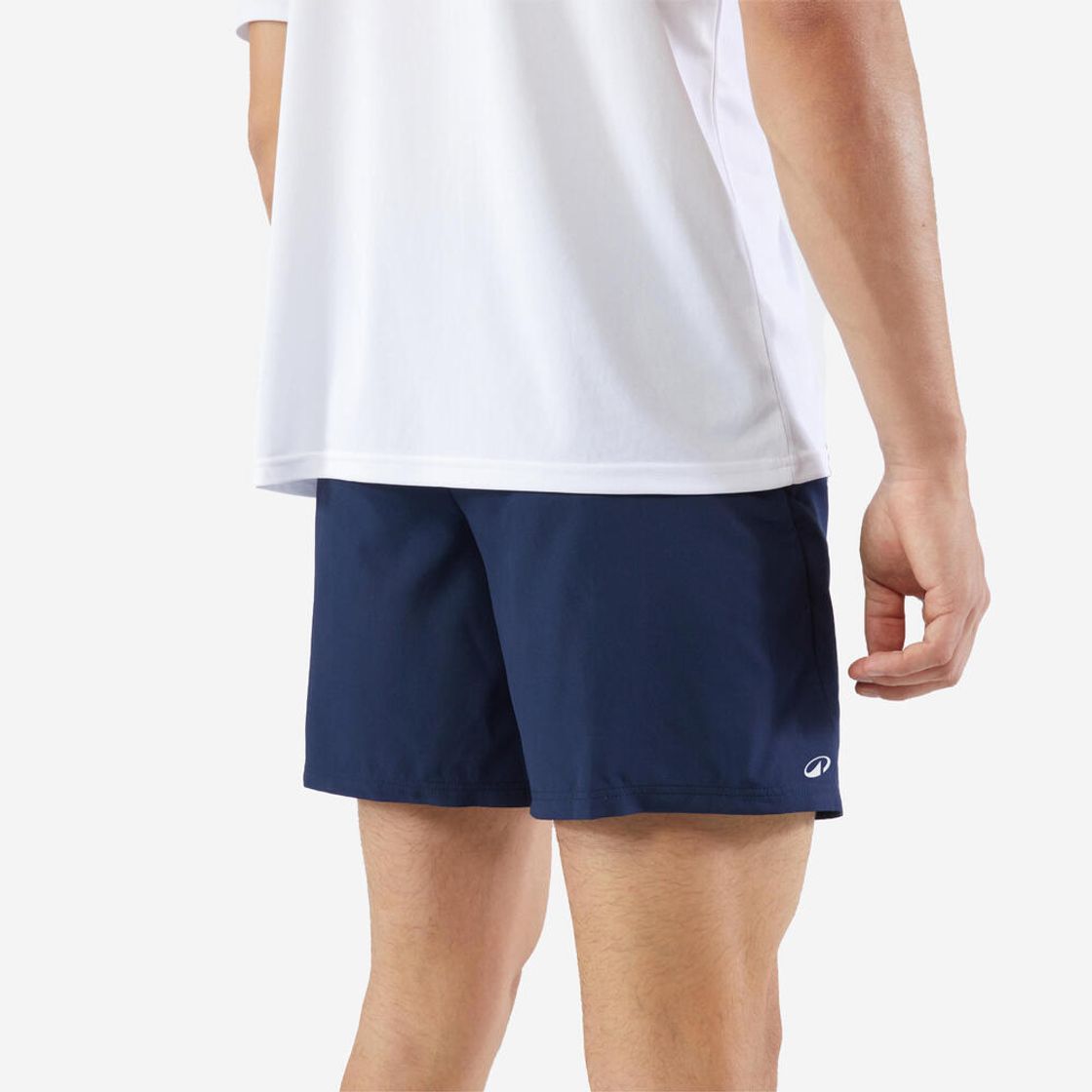 데카트론 남성 테니스 반바지 에센셜 100 스틸 블루(Decathlon Men's Tennis Shorts Essential 100 Steel Blue) - 4